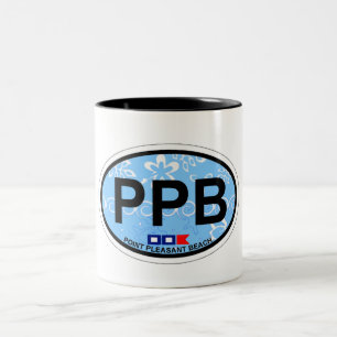 Tasse 2 Couleurs Plage agréable de point