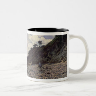 Tasse 2 Couleurs Plage de Claude Monet chez Honfleur, 1864
