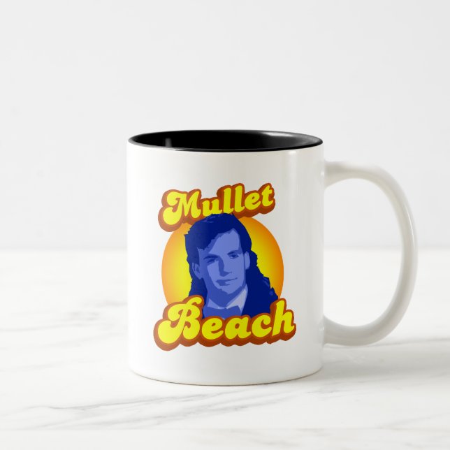 Tasse 2 Couleurs Plage de Mullet (Droit)