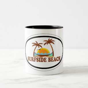 Tasse 2 Couleurs Plage de Surfside