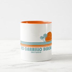 Tasse 2 Couleurs Plage Leo Carrillo Californie Soleil Palmiers