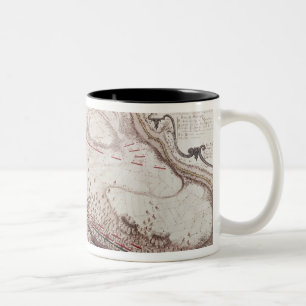 Tasse 2 Couleurs Plan de l'ordre de la bataille de Coutras