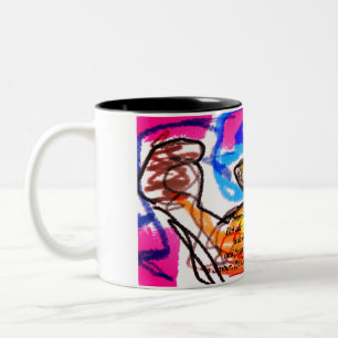 Tasse 2 Couleurs plan jésus