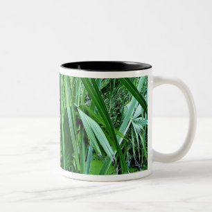 Tasse 2 Couleurs Plantes tropicales dans l'étang de sel