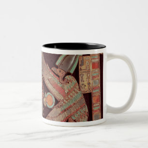 Tasse 2 Couleurs Plat de sein dépeignant Osiris, un dieu de