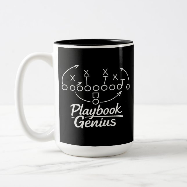 Tasse 2 Couleurs Playbook Genius (Gauche)