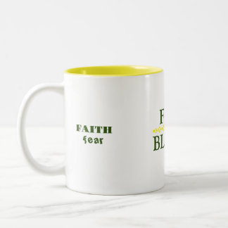 Tasse 2 Couleurs Pleine floraison verte