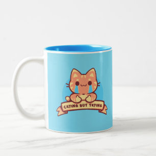 Tasse 2 Couleurs Pleurer mais essayer