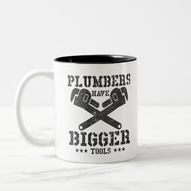 Tasse 2 Couleurs plombier (Gauche)