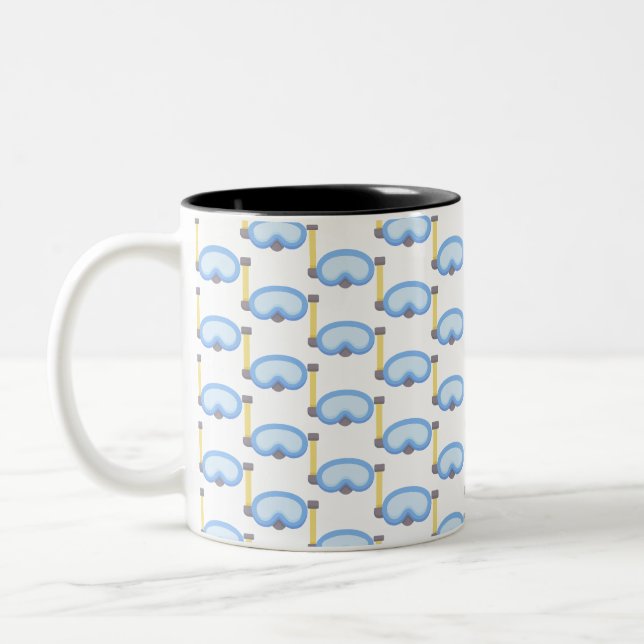 Tasse 2 Couleurs Plongée sous-marine (Gauche)