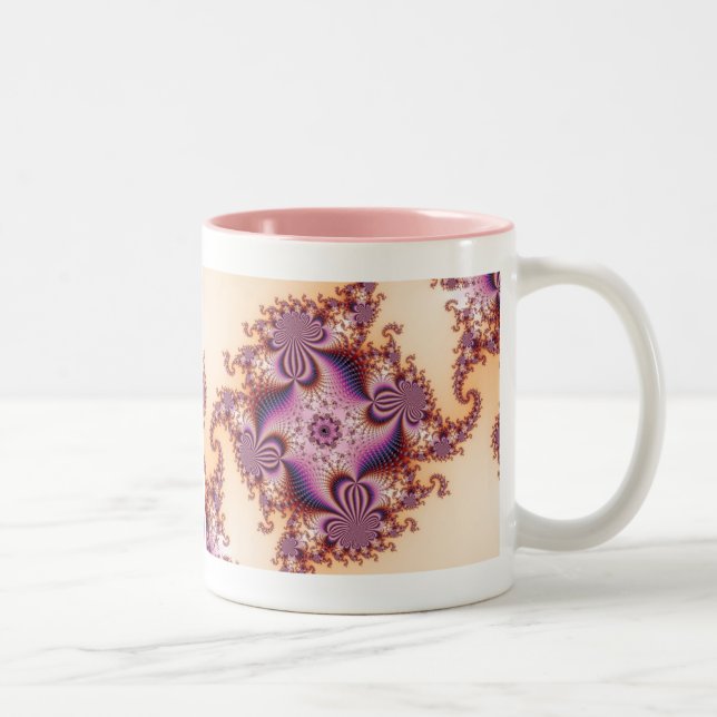 Tasse 2 Couleurs Plums de sucre - Fractal (Droit)