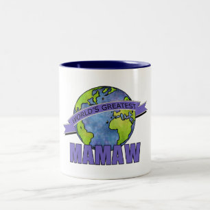 Tasse 2 Couleurs Plus grand Mamaw du monde