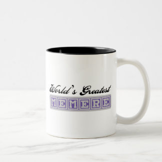 Tasse 2 Couleurs Plus grand Memere du monde