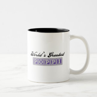 Tasse 2 Couleurs Plus grand Poppi du monde
