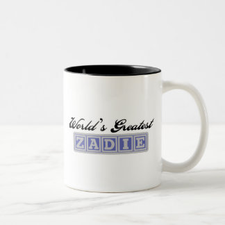 Tasse 2 Couleurs Plus grand Zadie du monde