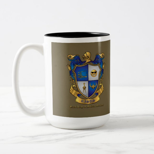 Tasse 2 Couleurs Plus gros, plus gros, plus gros (Gauche)