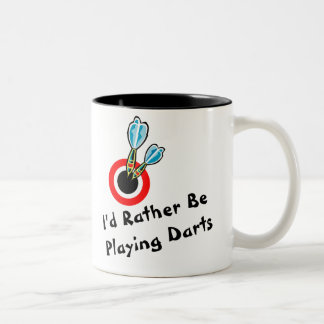Tasse 2 Couleurs Plutôt joue des dards