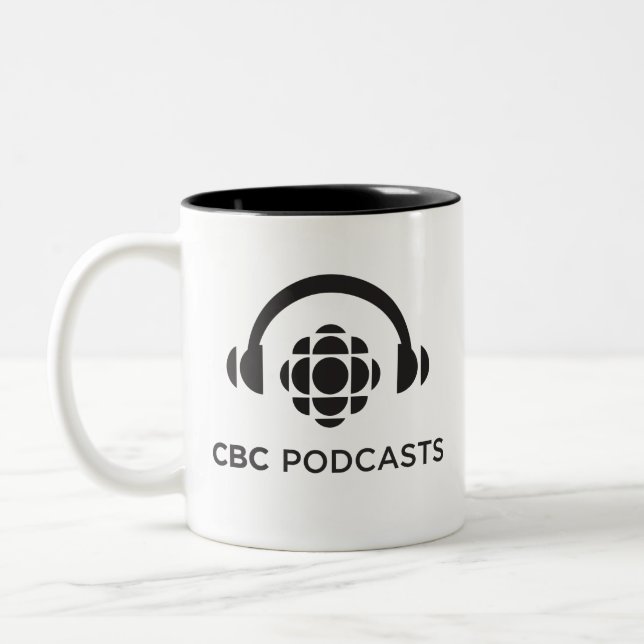 Tasse 2 Couleurs Podcasts CBC (Gauche)