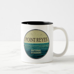 Tasse 2 Couleurs Point Reyes National Seashore Ocean Birds
