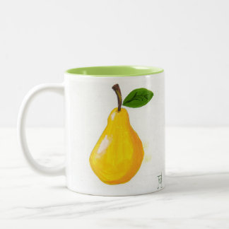 Tasse 2 Couleurs Poires et cerises par JML