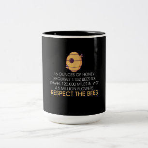 Tasse 2 Couleurs Poison de Funny Bee   Honey Bee Lover