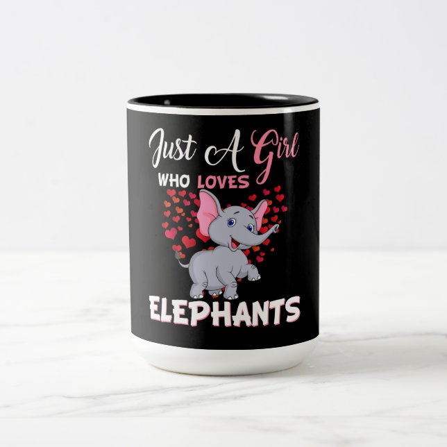 Tasse 2 Couleurs Poison de Just Girl Who Loves Elephants (Centre)