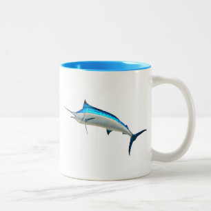 Tasse 2 Couleurs Poisson Blue Marlin