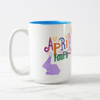 Tasse 2 Couleurs Poisson d'avril