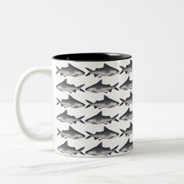 Tasse 2 Couleurs Poisson de petite taille (Gauche)