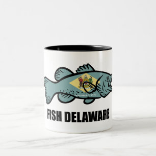 Tasse 2 Couleurs Poisson Delaware