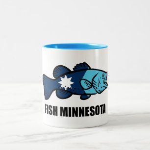 Tasse 2 Couleurs Poisson Minnesota