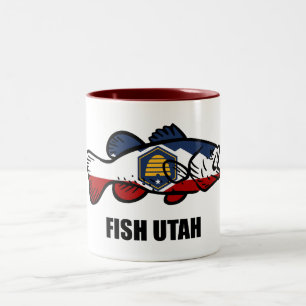 Tasse 2 Couleurs Poisson Utah