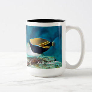 Tasse 2 Couleurs Poissons d'état d'Hawaï, Humuhumunukunukuapua'a