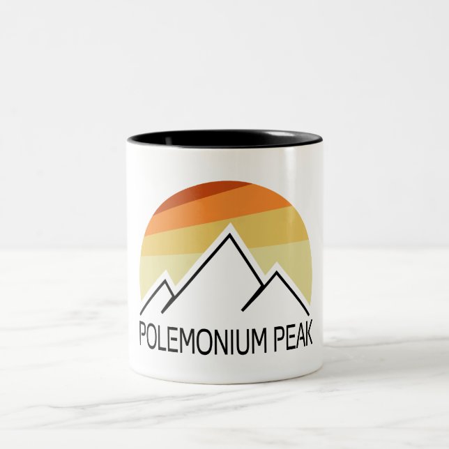 Tasse 2 Couleurs Polemonium Peak California Retro (Centre)