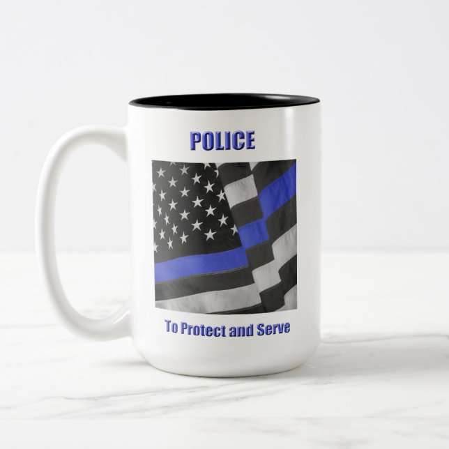 Tasse 2 Couleurs Police (Gauche)