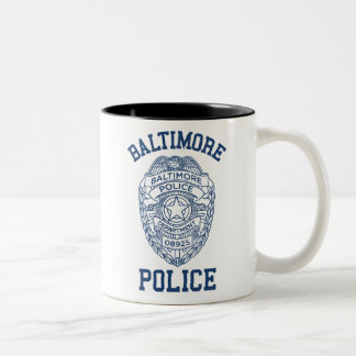 Tasse 2 Couleurs Police le Maryland de Batimore