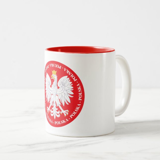 Tasse 2 Couleurs Polska 4 (Devant droit)