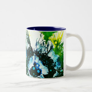 Tasse 2 Couleurs Polychromoptique #2C par Michael Moffa