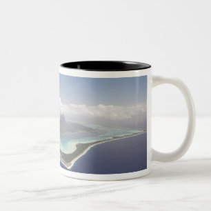 Tasse 2 Couleurs Polynésie française, Tahiti, Bora Bora. L'