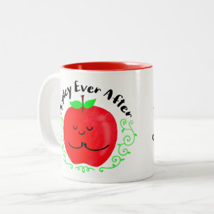 Tasse 2 Couleurs Pomme Positive - Appley Jamais Après