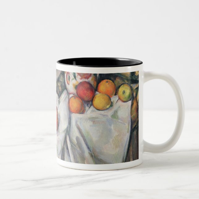 Tasse 2 Couleurs Pommes de Paul Cezanne | et oranges, 1895-1900 (Droit)