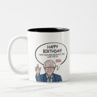 Ponceuses de Bernie saluant - joyeux anniversaire