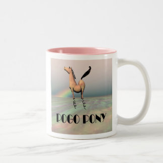 Tasse 2 Couleurs Poney caféiné de Pogo de colt