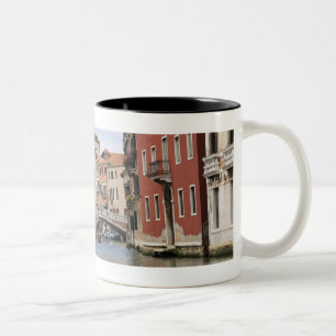 Tasse 2 Couleurs Pont au-dessus d'un canal, canal grand, Venise,