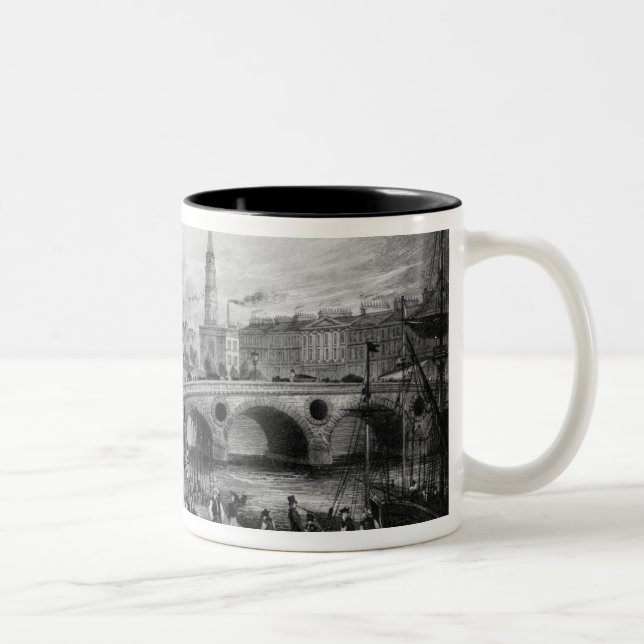Tasse 2 Couleurs Pont de Broomielaw, place de Carlton (Droit)