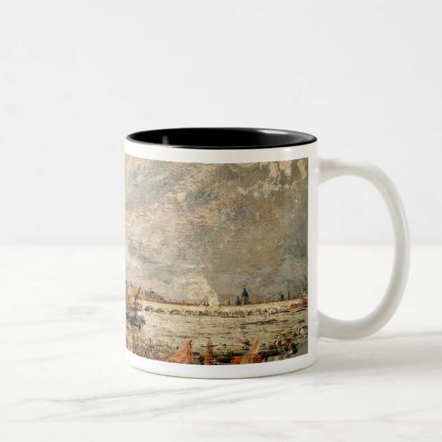 Tasse 2 Couleurs Pont de John Constable | Waterloo de Whiteh (Droit)