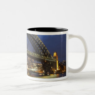 Tasse 2 Couleurs Pont de Sydney Harbour et Park Hyatt Sydney Hotel