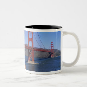 Tasse 2 Couleurs Pont Golden Gate, San Francisco, Californie, 8