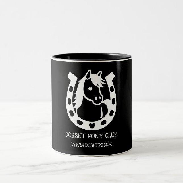 Tasse 2 Couleurs Pony Club Rider (Centre)