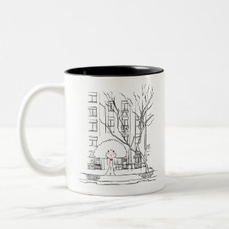 Tasse 2 Couleurs Poodle Street